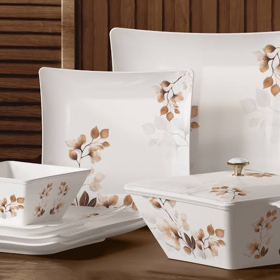 Double glaze dinner set